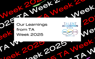Our learnings from TA Week 2025