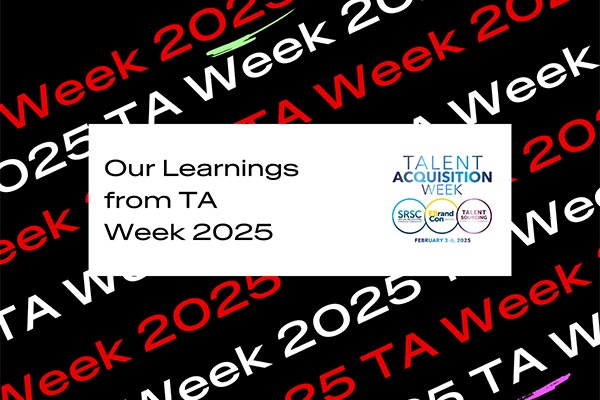 Our learnings from TA Week 2025